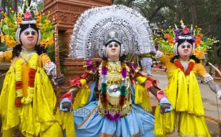 बंदगांव में दो दिवसीय छऊ नृत्य महोत्सव का आयोजन किया गया