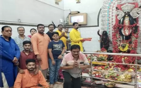 सदर बाजार काली मंदिर में धूमधाम से मां विपत्तारिणी की पूजा सम्पन्न, जानें पूजा की विशेषताएं