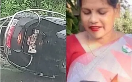 राजनगर से सरायकेला जा रही शिक्षिका को भारी वाहन ने कुचला, दर्दनाक मौत