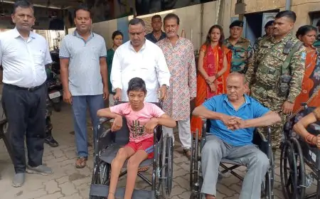 स्वास्थ्य मंत्री बन्ना गुप्ता ने जमशेदपुर पश्चिम में जरूरतमंदों को सौंपे व्हीलचेयर: जनसेवा का अनूठा उदाहरण