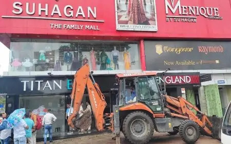 जेएनएसी की साकची में बड़ी कार्रवाई: नक्शा विचलन पर लगा लगाम