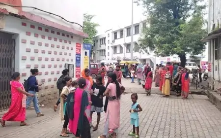 एमजीएम अस्पताल में बच्ची की मौत पर परिजनों ने किया हंगामा, डॉक्टरों पर लापरवाही का लगाया आरोप