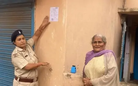 सीतारामडेरा में दुष्कर्म के आरोपी के घर चस्पा हुआ इश्तेहार, आरोपी फरार