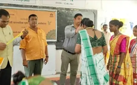 घाटशिला कॉलेज में 5 दिवसीय आदिवासी नृत्य-संगीत पर कार्यशाला का हुआ समापन, 50 छात्रों को किया गया पुरस्कृत