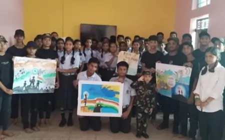 गोविंदपुर जेवियर पब्लिक स्कूल ने मनाया कारगिल दिवस, पैरेंट्स डे का भी हुआ आयोजन
