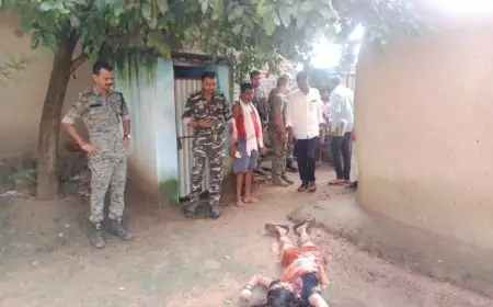 Giridih में बेटी के ससुराल नहीं जाने से नाराज पिता ने तेज हथियार से की हत्या, प्रेम प्रसंग की भी चर्चा