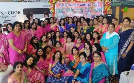 विजय गार्डन में सावन महोत्सव ने छेड़ी धूमधाम की धुन: महिलाओं ने किया भव्य आयोजन!