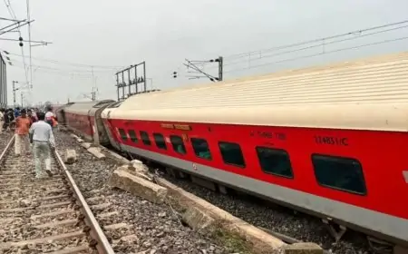 झारखंड में भीषण ट्रेन हादसा: हावड़ा-मुंबई मेल के 20 डिब्बे पटरी से उतरे, दर्जनों घायल!