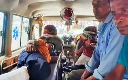 मऊभंडार में बाइक दुर्घटना, किशोर गिरा, झारखंड के घाटशिला में हुआ प्राथमिक उपचार