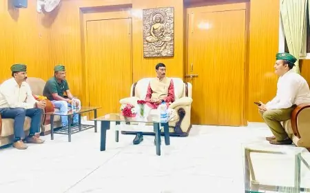 केंद्रीय रक्षा राज्य मंत्री से मिला पूर्व सैनिक सेवा परिषद का प्रतिनिधि मंडल