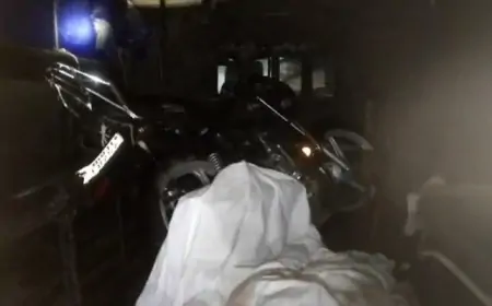 Breaking News: अज्ञात वाहन की टक्कर से बाइक सवार युवक की मौत