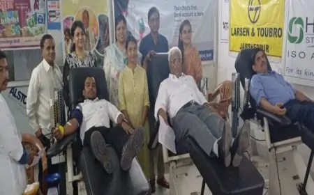 जमशेदपुर में फूड फॉर हंग्री ने किया रक्तदान शिविर का आयोजन