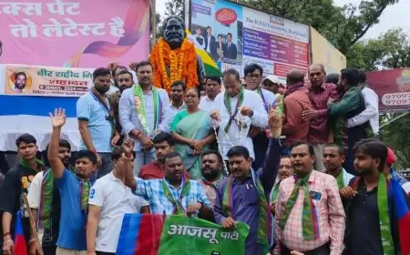 निर्मल महतो के विचार और आदर्शों को स्थापित करना सामूहिक जिम्मेदारी: सुदेश महतो