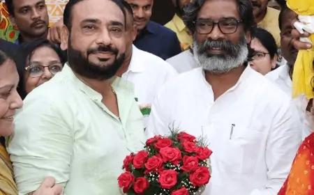 भाजपा से मोहभंग: डॉक्टर अवतार सिंह सिंधु ने थामा झारखंड मुक्ति मोर्चा का हाथ, हेमंत सोरेन ने दी गर्मजोशी से बधाई!