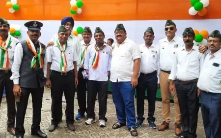 78वां स्वतंत्रता दिवस: जमशेदपुर में पूर्व सैनिकों ने दी देश के शहीदों को अनोखी श्रद्धांजलि, जानें पूरा कार्यक्रम!