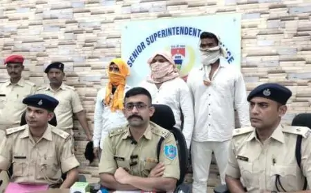 जमशेदपुर में भंडारे के बीच हुई फायरिंग! तीन कुख्यात गिरफ्तार, पुलिस ने जब्त की देशी पिस्तौल!