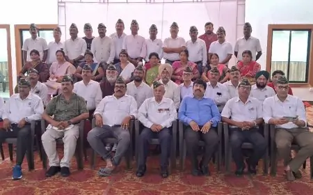 पूर्व सैनिक सेवा परिषद की राज्य स्तरीय बैठक संपन्न, आईडी कार्ड और संगठन विस्तार पर हुई अहम चर्चा