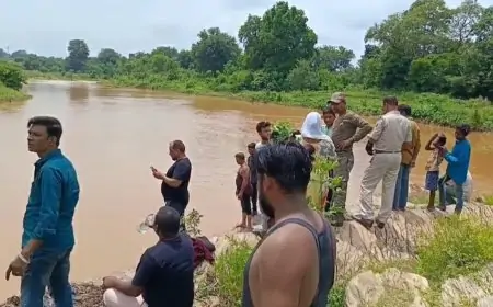 chaibasa Death: रोरो नदी में नहाने गई दो बहनों में से एक की डूबने से मौत, शव की तलाश जारी