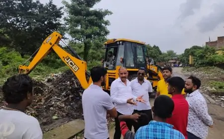 समाजसेवी शिव शंकर सिंह के प्रयास से बजरंगनगर को मिला कचरे से छुटकारा, गणेश पूजा स्थल भी हुआ स्वच्छ