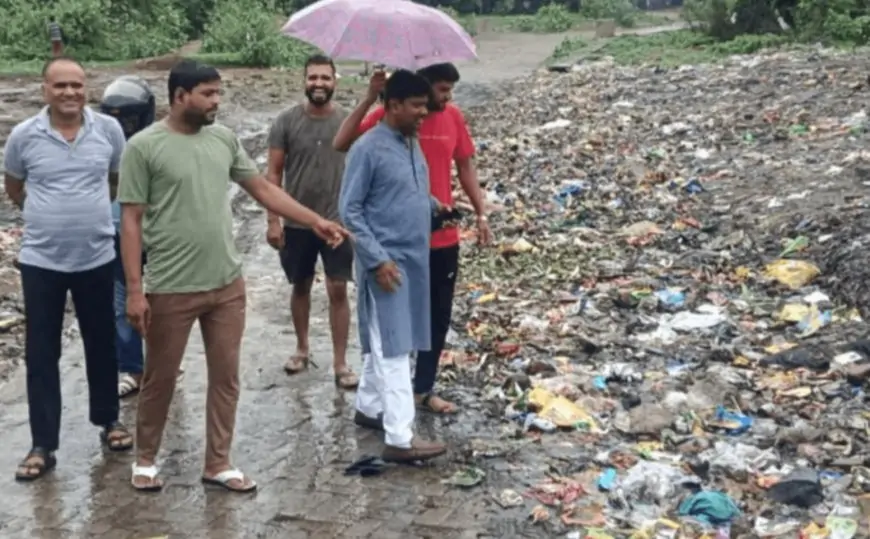 जमशेदपुर के बजरंग नगर में गंदगी का अंबार: बच्चों और बुजुर्गों के लिए बना नर्क, स्थानीय विधायक पर बरसी जनता