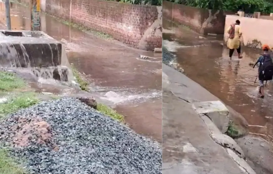 Jamshedpur Dirty Water Overflow : गंदे पानी से लबालब बिरसानगर की सड़कों पर बर्बाद जनजीवन!