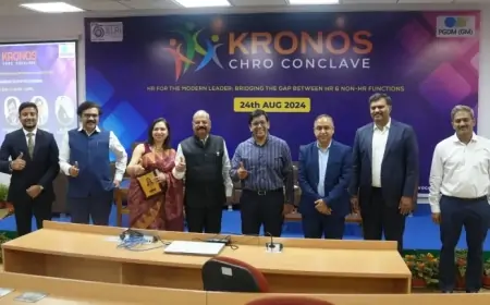 जमशेदपुर में एक्सएलआरआई का क्रोनोस 4.0 सीएचआरओ कॉन्क्लेव सफलतापूर्वक संपन्न: एचआर में भविष्य की चुनौतियों पर चर्चा