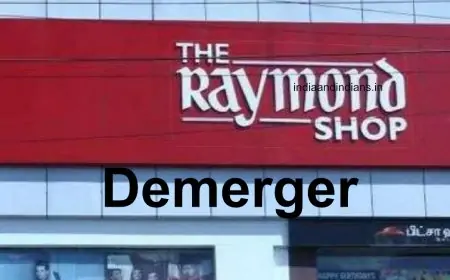 Raymond lifestyle share price : रेमंड लाइफस्टाइल के शेयर की लिस्टिंग: 5% की गिरावट, जानें डिमर्जर से जुड़ी जानकारी
