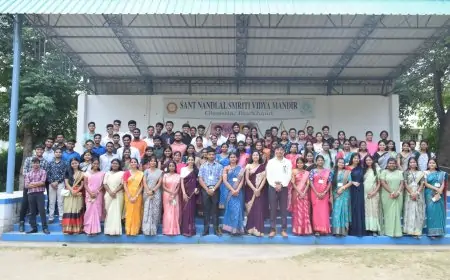 संत नंदलाल स्मृति विद्या मंदिर में शिक्षक दिवस पर भव्य आयोजन! जानें कौन-कौन हुए सम्मानित?