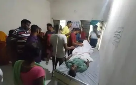 वज्रपात से पिता की मौत, बेटी गंभीर: सोनुआ में दर्दनाक हादसा