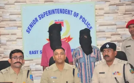 जमशेदपुर में महानंद बस्ती गोलीकांड का खुलासा, दो आरोपी गिरफ्तार