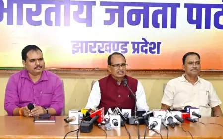 शिवराज सिंह चौहान का जोरदार हमला: 'जेएमएम की घोषणाएं खोखली, झारखंड में होगा परिवर्तन