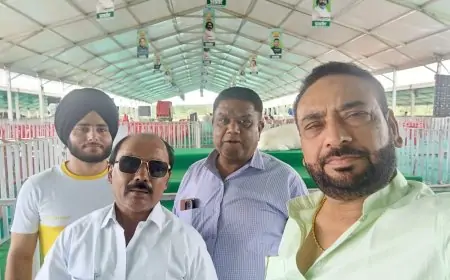 मुख्यमंत्री हेमंत सोरेन के डोबो दौरे की तैयारियों का जेएमएम ने किया निरीक्षण