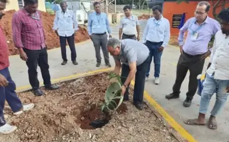 यूसीएल के तकनीकी निदेशक मनोज कुमार के दौरे से तुम्मापल्ली यूरेनियम प्रोजेक्ट में हुआ बड़ा सुधार
