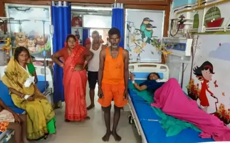 देवघर: अनियंत्रित ऑटो ने खड़ी ट्रक में मारी टक्कर, दो महिला श्रद्धालु गंभीर रूप से घायल