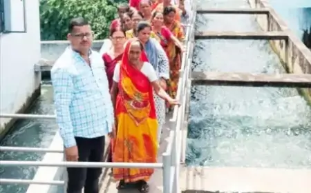 मानगो में पेयजल संकट: ज्वाहरनगर रोड नंबर 4 के निवासियों का भाजपा नेता विकास सिंह के नेतृत्व में प्रदर्शन