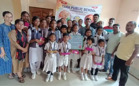 हिंदी दिवस पर तारा पब्लिक स्कूल में धमाकेदार प्रतियोगिताएं: कौन-कौन बने विजेता और क्या थी खास बातें?