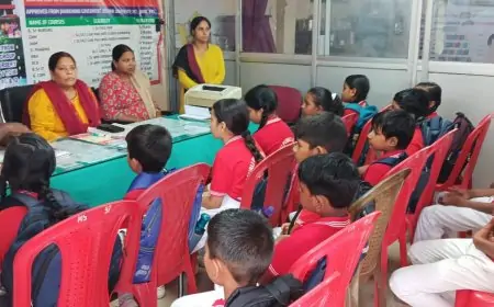 हिंदी दिवस और करमा दिवस पर मुरली ग्रुप ऑफ इंस्टिट्यूशन में विशेष चर्चा, बच्चों ने बढ़ाया गौरव