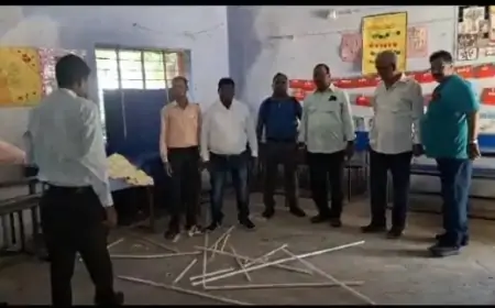 जमशेदपुर स्कूल में चोरी और आगजनी: बागुनहातु के उत्क्रमित मध्य विद्यालय में असामाजिक तत्वों का उत्पात