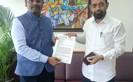 धालभूमगढ़ एयरपोर्ट के निर्माण को लेकर सांसद विद्युत वरण महतो की महत्वपूर्ण बैठक
