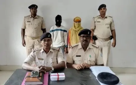 आदित्यपुर: मुस्लिम बस्ती में नशे के कारोबार पर पुलिस का शिकंजा, 64 पुड़िया ब्राउन शुगर के साथ महिला समेत दो गिरफ्तार
