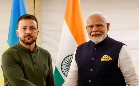यूक्रेन संघर्ष को लेकर पीएम मोदी चिंतित, ज़ेलेंस्की के साथ बैठक में समाधान की प्रतिबद्धता दिखी: विदेश सचिव विक्रम मिस्री