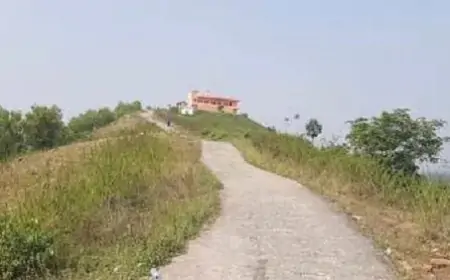 गालूडीह: बड़बिल रंकणी डूंगरी पर मां दुर्गा की पूजा, 700 फीट ऊंचाई पर भक्तों की श्रद्धा का केंद्र