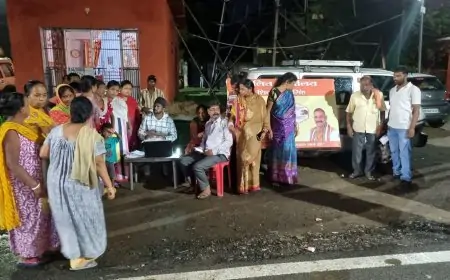 भाजपा नेता शिव शंकर सिंह का चलित कार्यालय बदल रहा है लोगों की जिंदगी