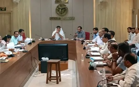 गोरखपुर में सड़क निर्माण कार्यों की मंडलायुक्त ने की समीक्षा, देवरिया, कुशीनगर और महाराजगंज के अधिकारी वीडियो कॉन्फ्रेंस से जुड़े