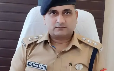 गोरखपुर: योगेंद्र सिंह फिर से बने कैंट सर्किल के क्षेत्राधिकारी