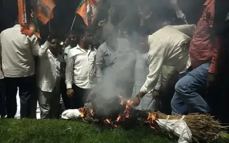 झारखंड में जेएसएससी परीक्षा विवाद: भाजपा का विरोध प्रदर्शन, इंटरनेट सेवा बाधित होने का आरोप