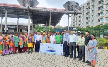 टाटा स्टील जूलॉजिकल पार्क ने श्रमिक सुरक्षा के लिए किया जागरूकता सत्र का आयोजन