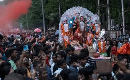 जमशेदपुर में मां दुर्गा की शोभा यात्रा: 13 अक्टूबर को होगी भव्य शोभायात्रा!