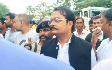 आम आदमी पार्टी ने लाल बाबा फाउंड्री में अतिक्रमण हटाने का किया जोरदार विरोध!