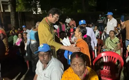 500 लाभुकों को पेंशन और आयुष्मान कार्ड बांटते हुए डॉ. अजय कुमार बोले- 'हर जरूरतमंद तक योजनाओं का लाभ पहुंचाना है हमारा वादा